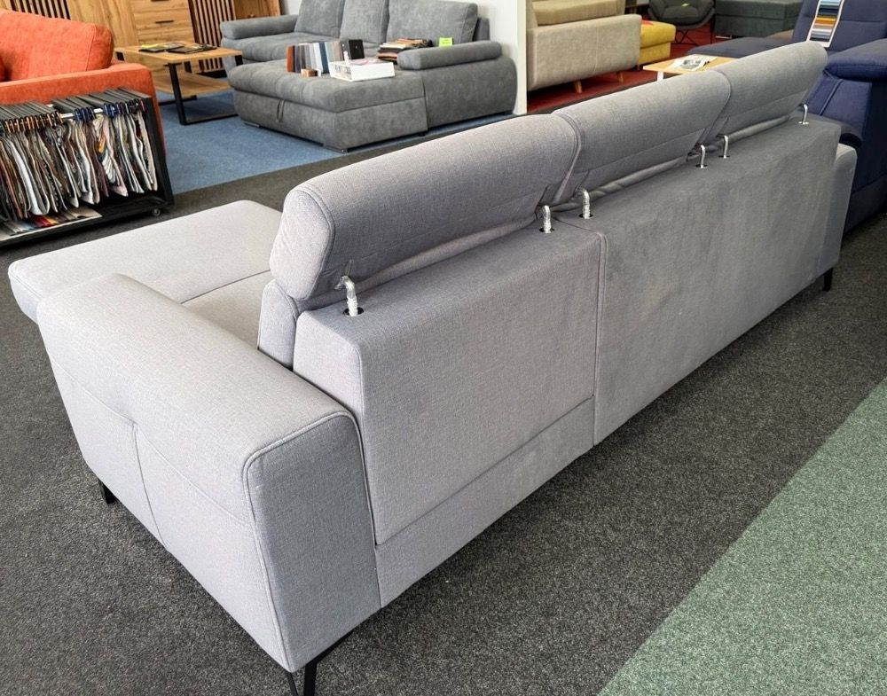 Sedací souprava ASPEN I pravý roh látka PEPPER 13 SKLADEM