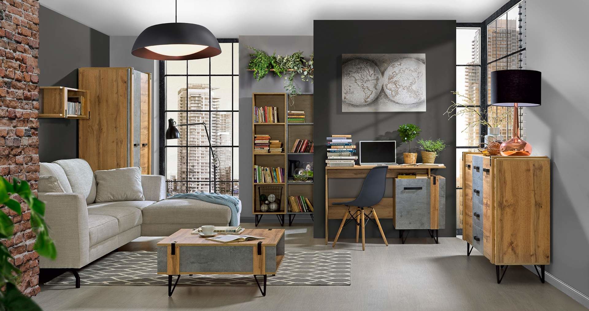 Konferenční stolek LOFTER 12