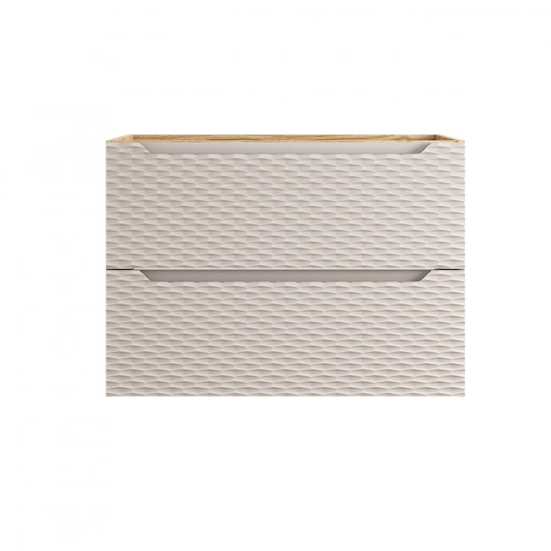 Koupelnová skříňka OCEAN BÉŽOVÁ 82-80 2S - pod umyvadlo 80