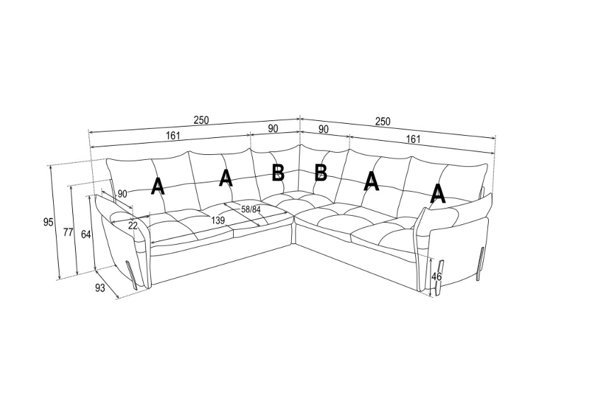 Sedací souprava ALMEIRA 3