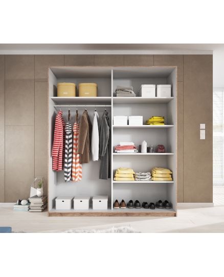 Šatní skříň GALAXY Dub Beaufort