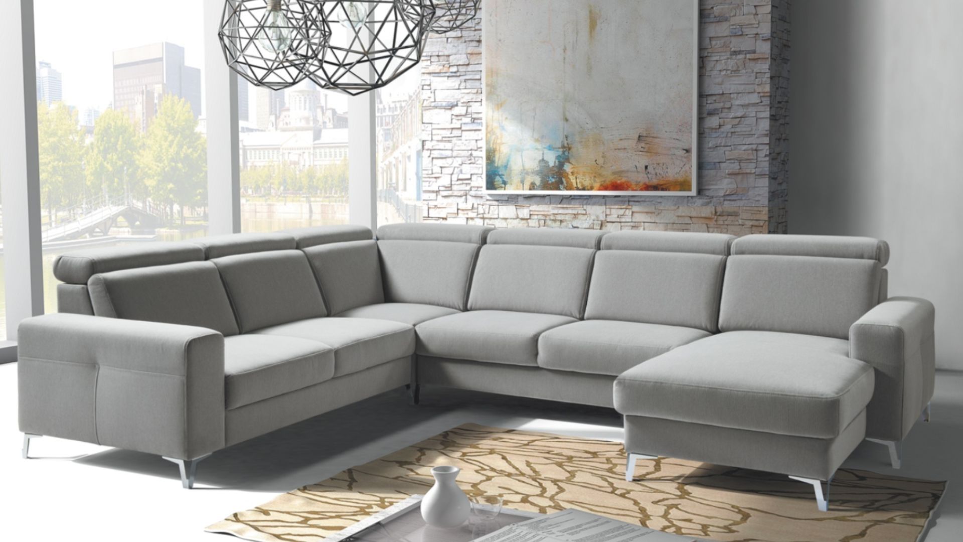 Sedací souprava ASPEN do U