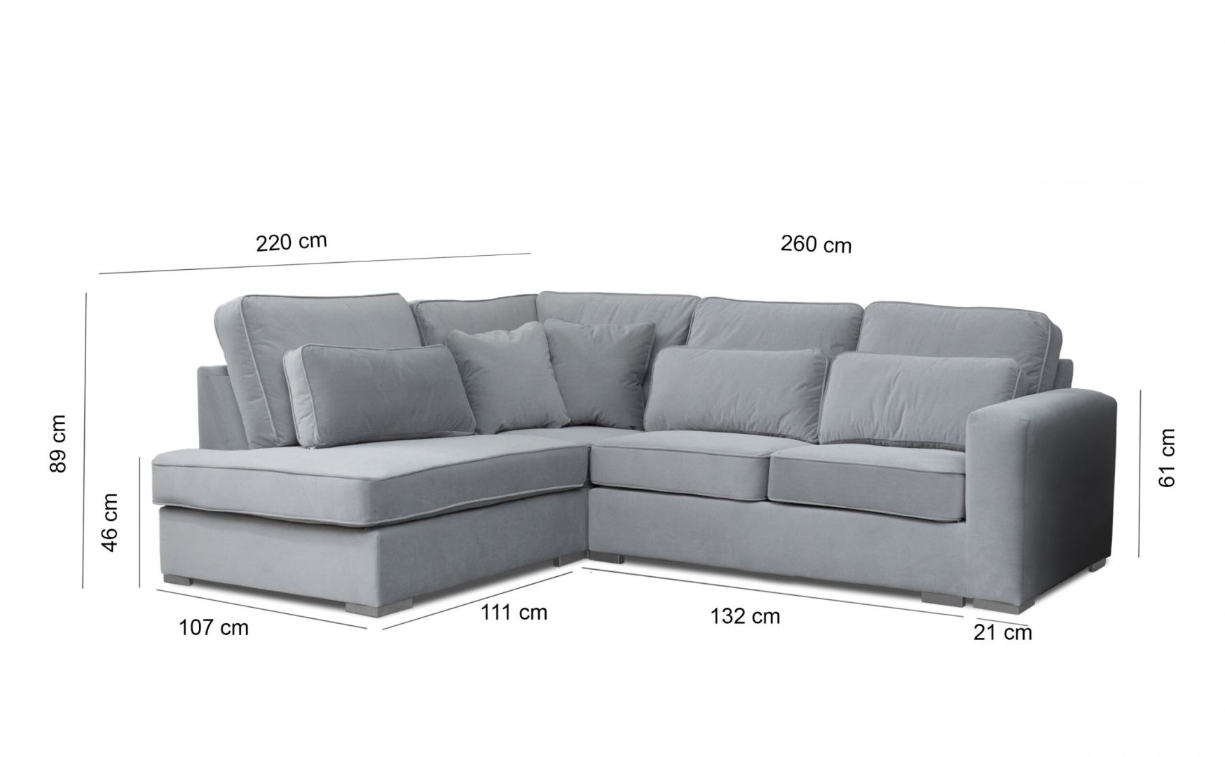 Rohová sedačka HAZLE