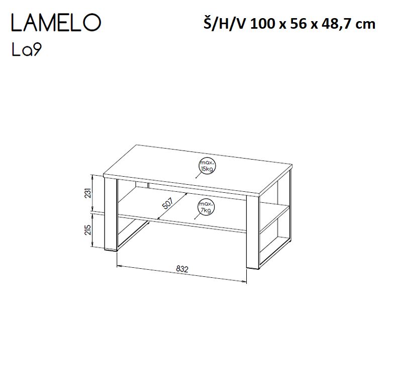 Obývací pokoj LAMELO III