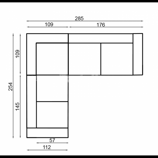 Kožená sedací souprava BAZZALT 3