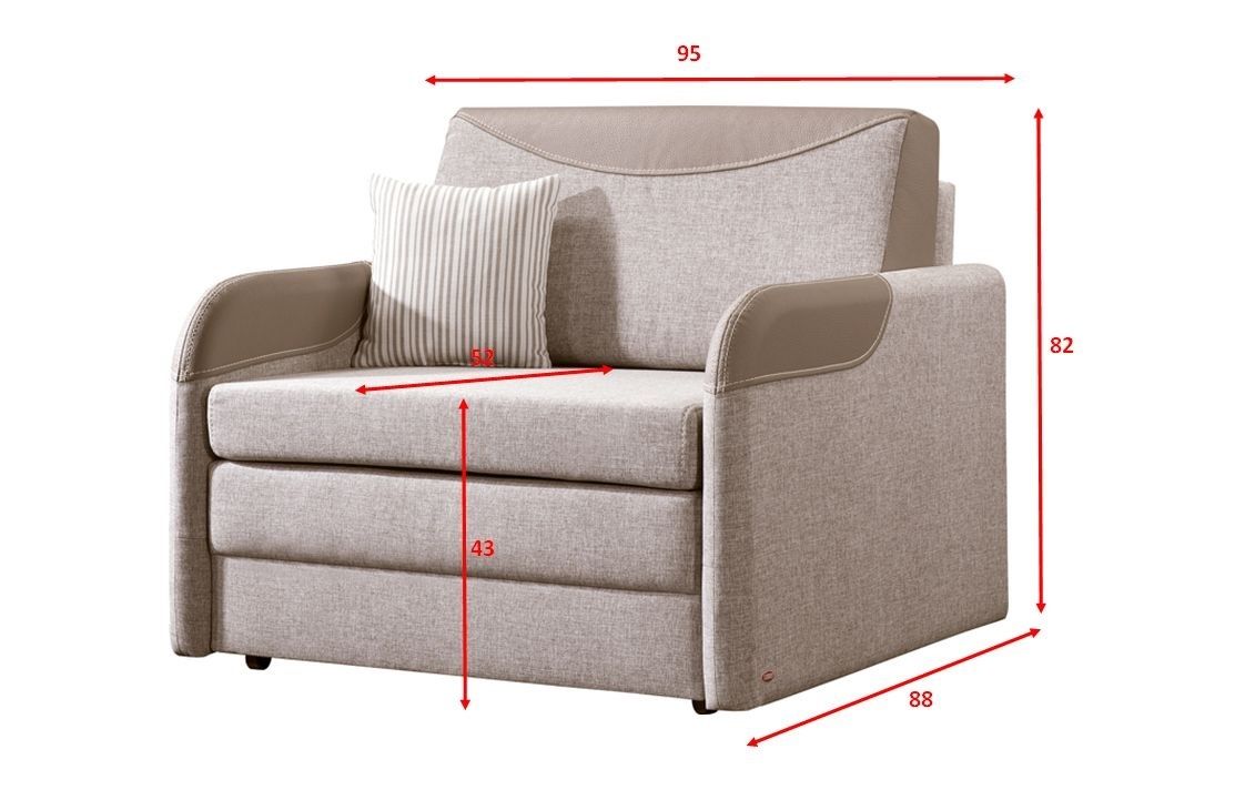 Rozkládací křeslo JERRY 80