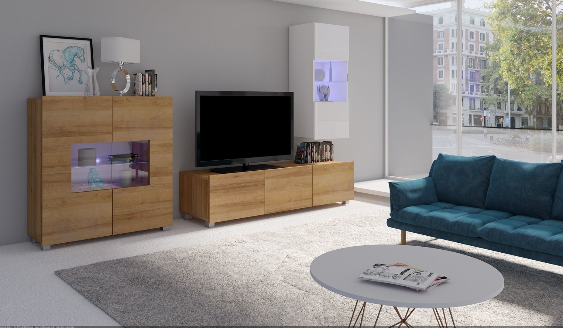 Obývací stěna KALABRINI VII