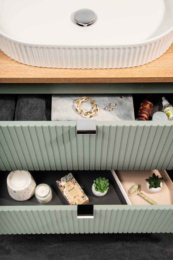 Koupelnová sestava LINE ŠALVĚJ 110