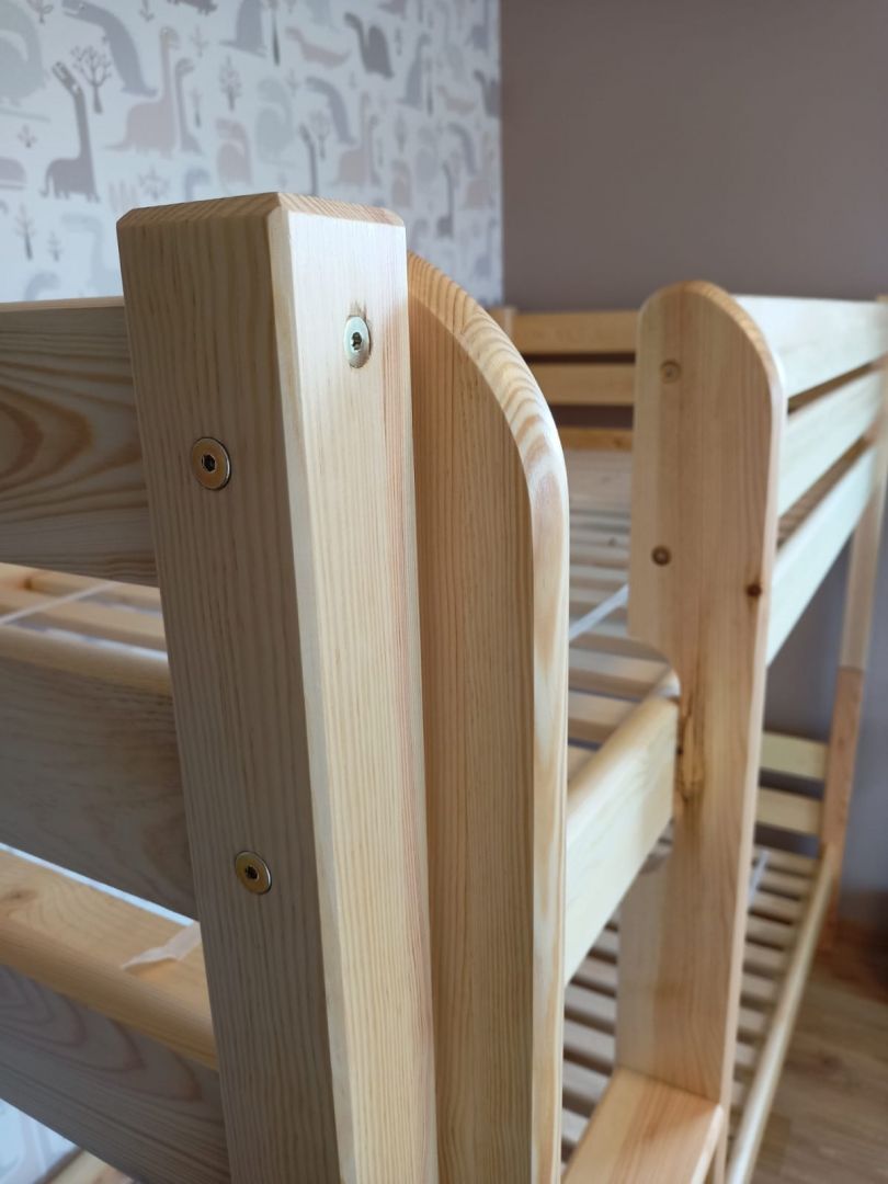 Patrová postel z masivu LK136 80