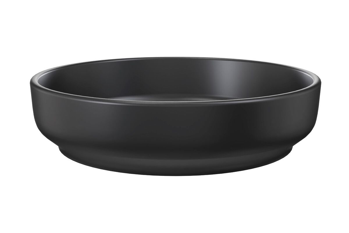 Umyvadlo na desku RIVER 1 MAT BLACK