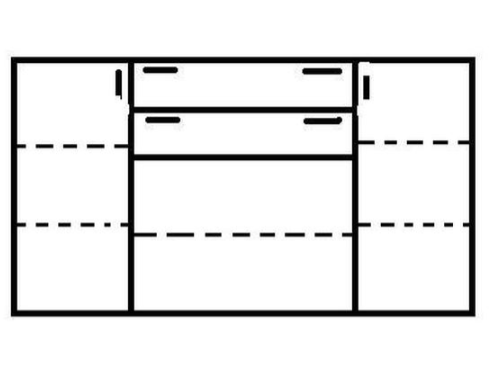 Komoda REA OTTAWA UP 6