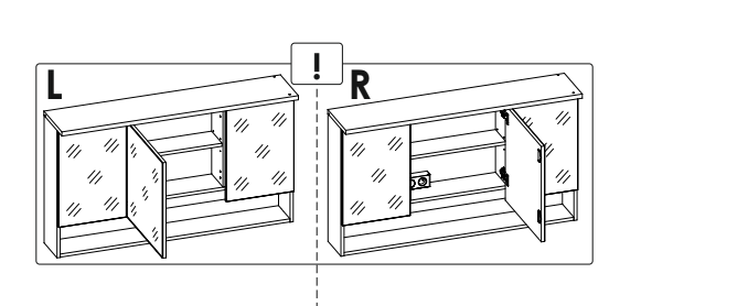 Koupelnová skříňka BAHRAMA WHITE 843 - závěsná zrcadlo 120