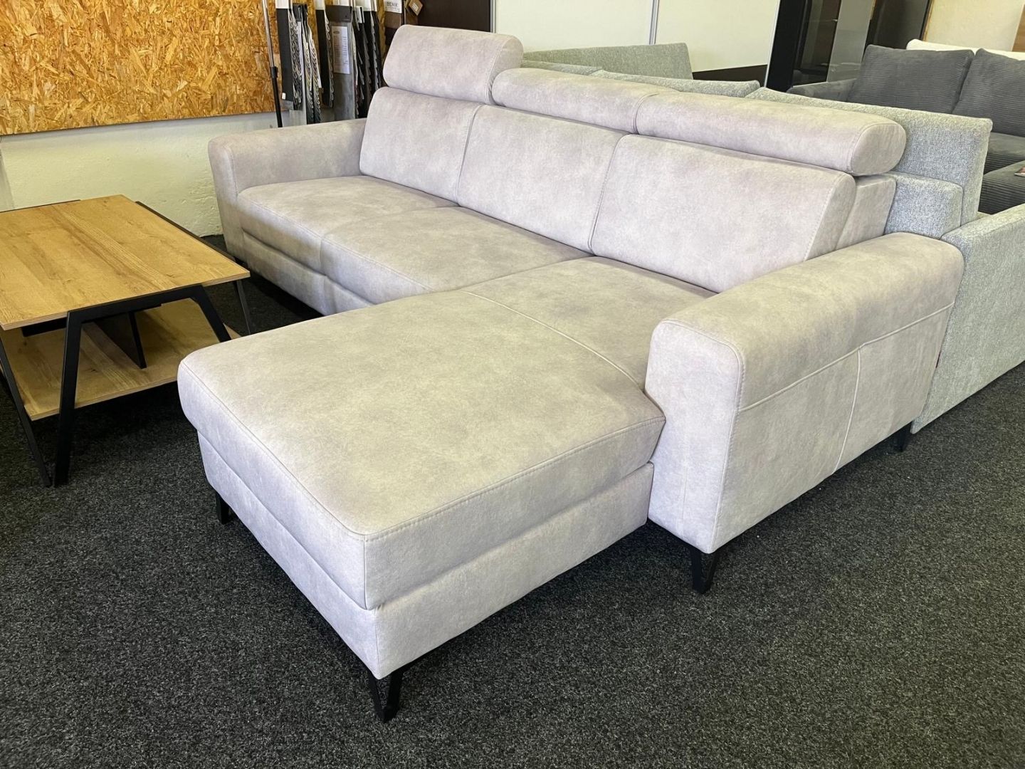 Sedací souprava ASPEN I pravý roh látka Salvador SKLADEM