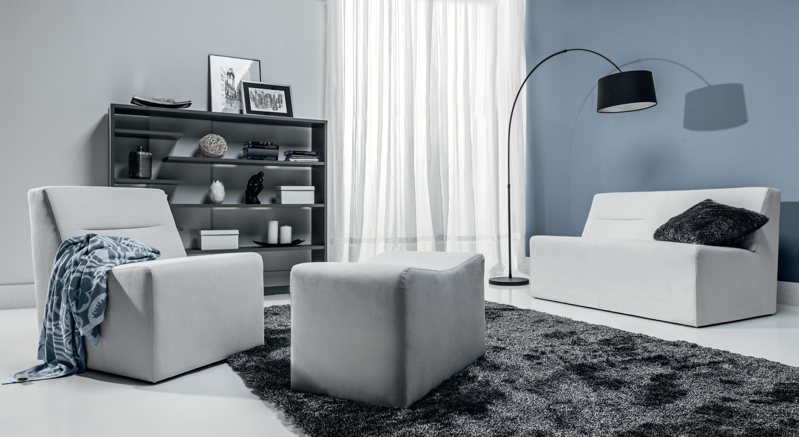 Regál pravý ZOONDA 01