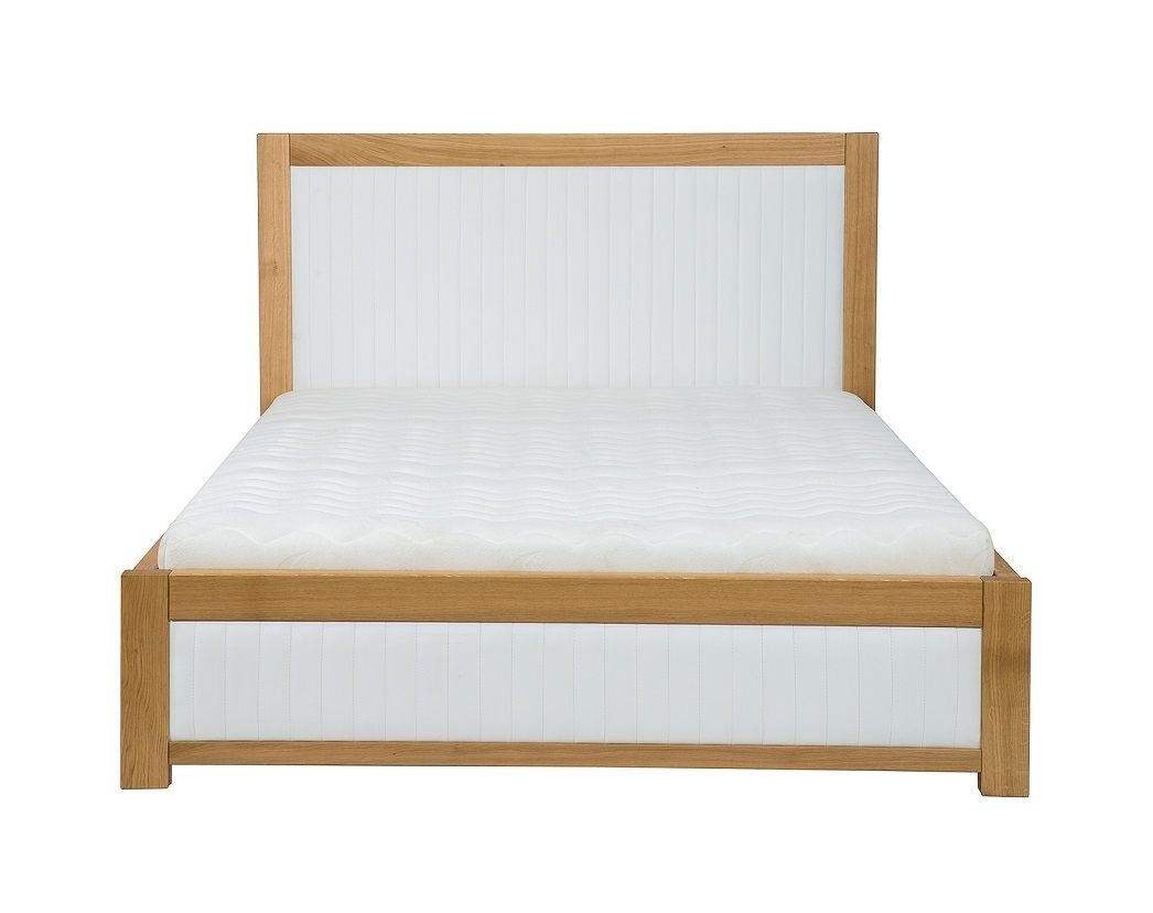 Manželská postel z masivu LK114 II buk