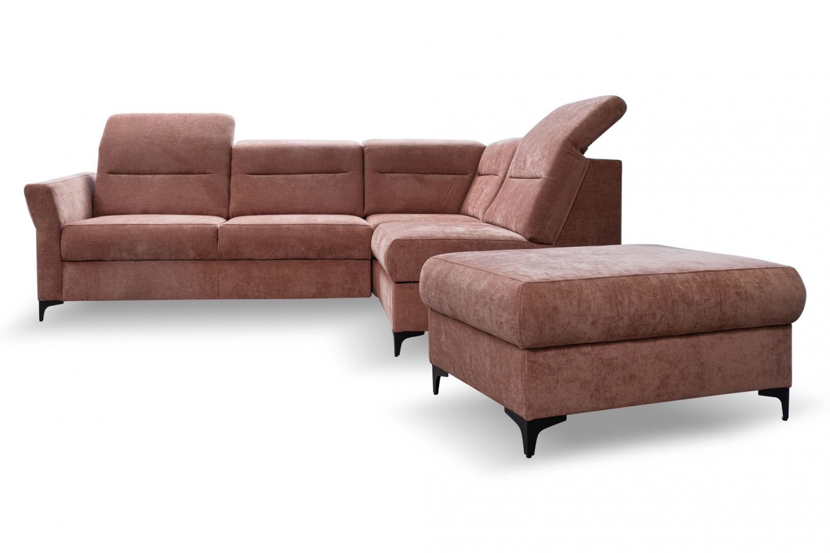 Kožený taburet PARKER