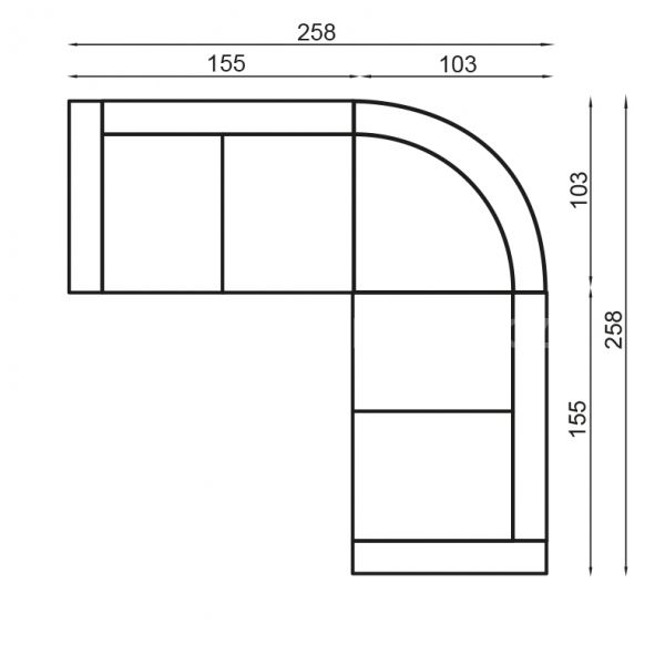 Sedací souprava KADIZ 3