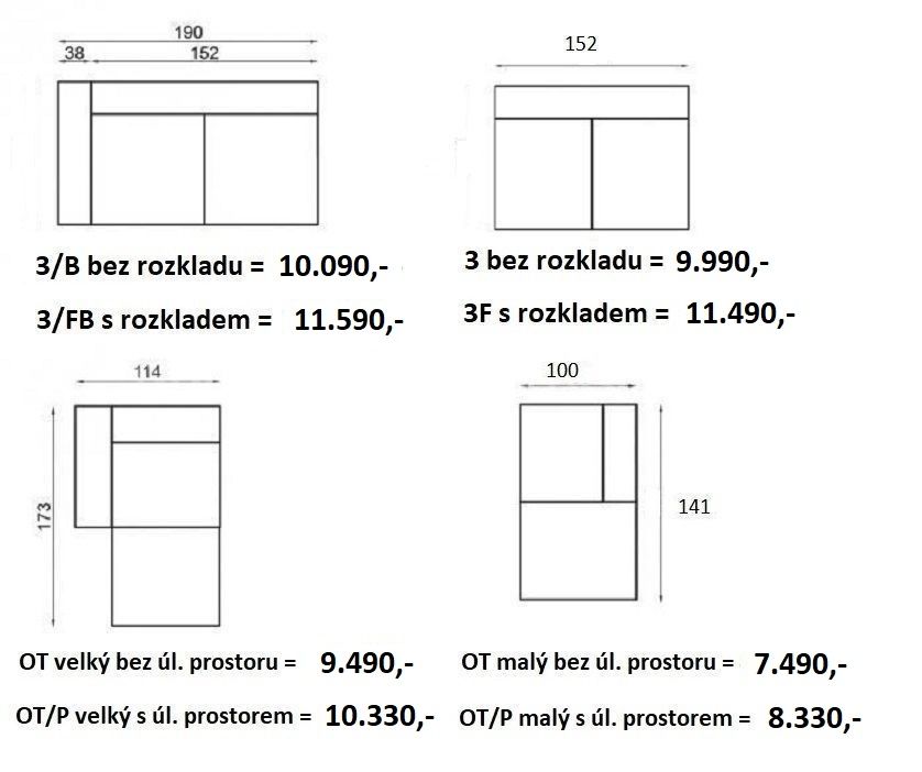Sedací souprava SCANDY PROGRAM