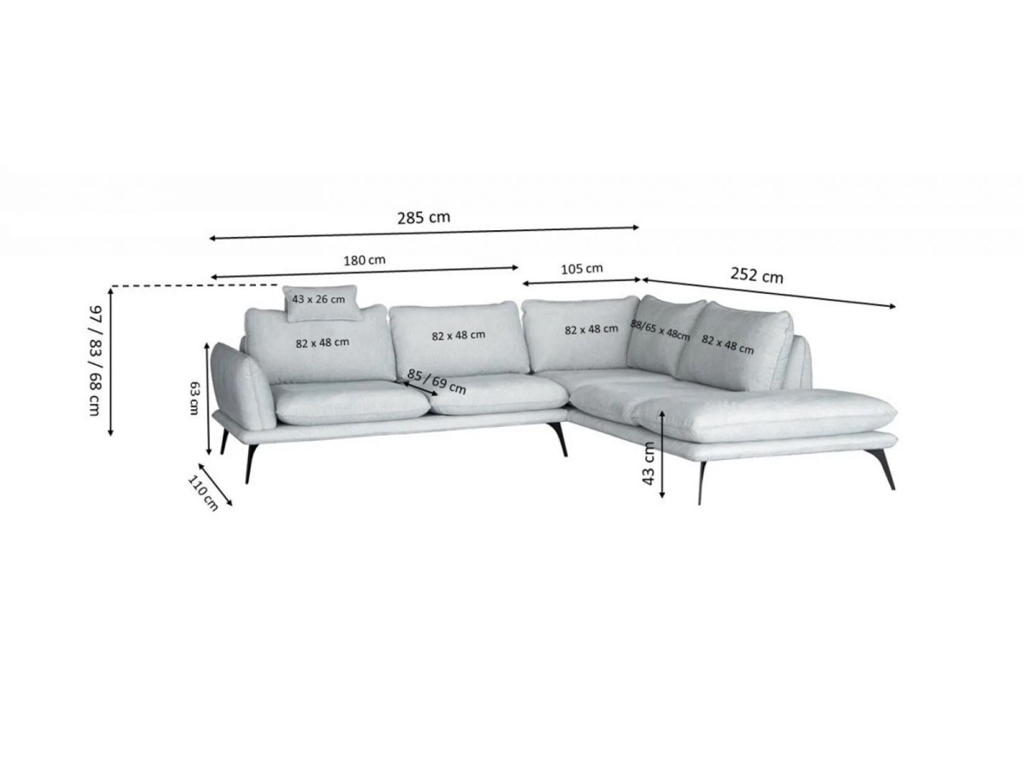 Sedací souprava PORTIMA 2