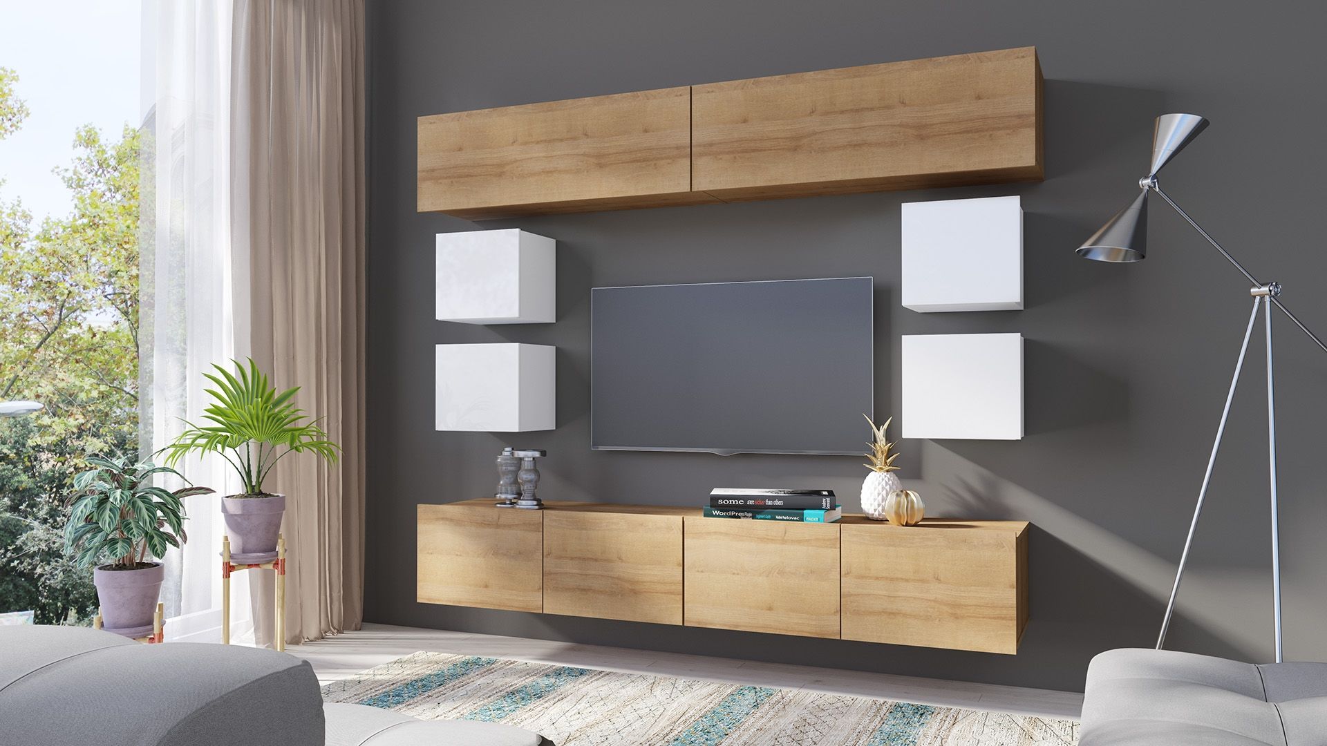 Závěsná skřínka KALABRINI C-03