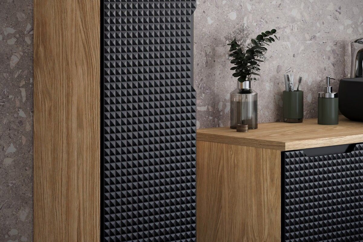 Koupelnová sestava LUXOR ČERNÁ 155