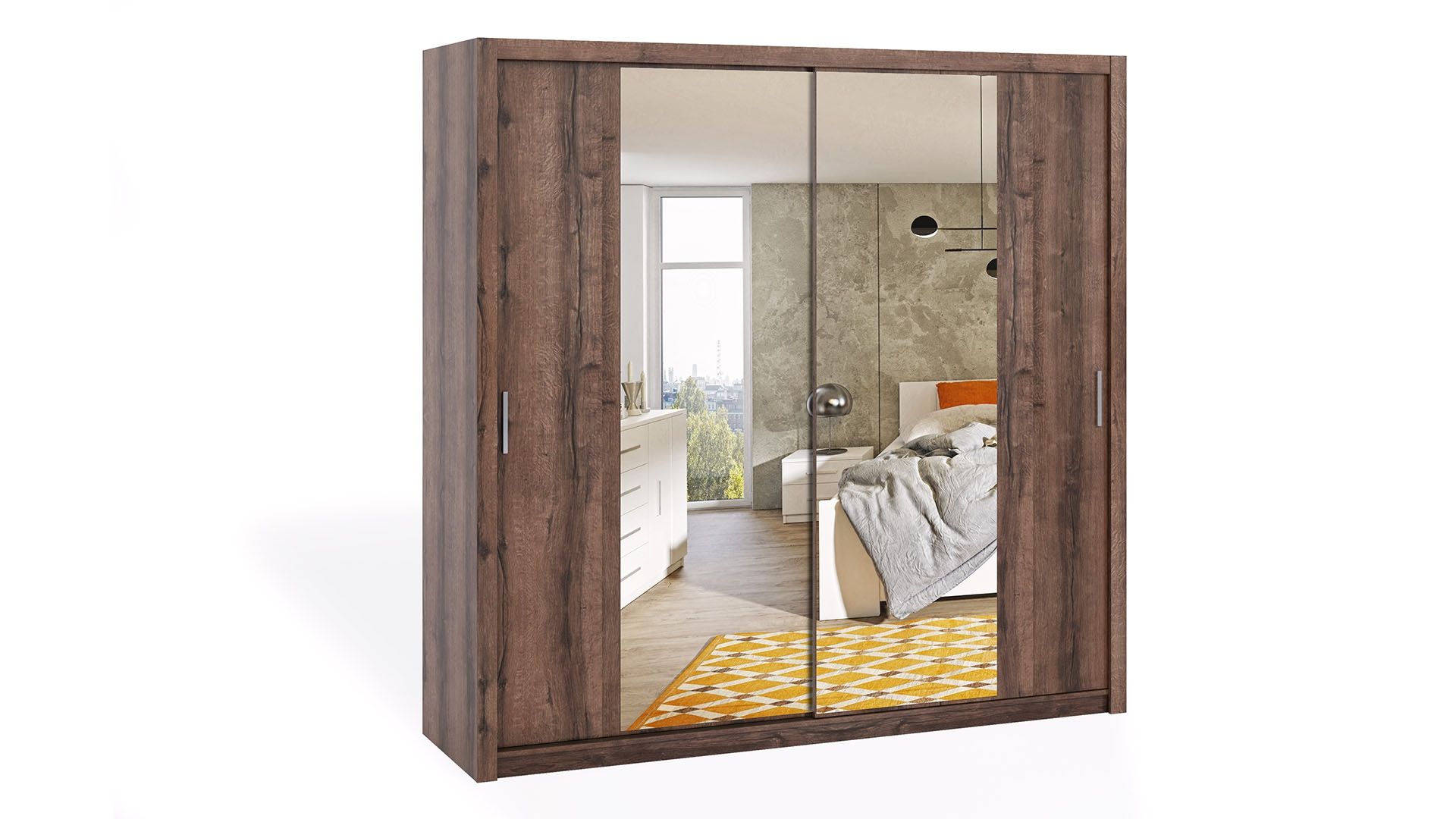 Posuvná šatní skříň BONNO 220