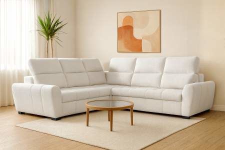 Rohová sedací souprava AURO