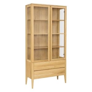 Retro vitrína z masivu KW439 buk