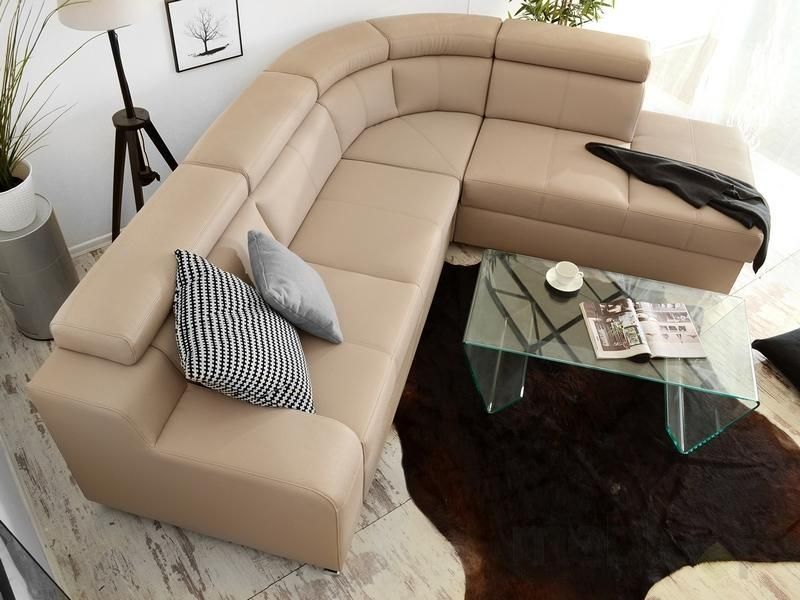 Kožená rohová sedačka OSCAR 2