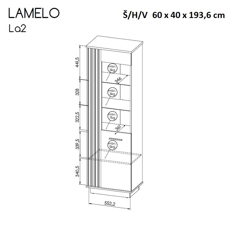 Obývací pokoj LAMELO III