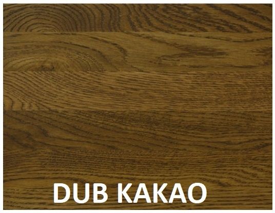 Manželská postel z masivu LK211 dub