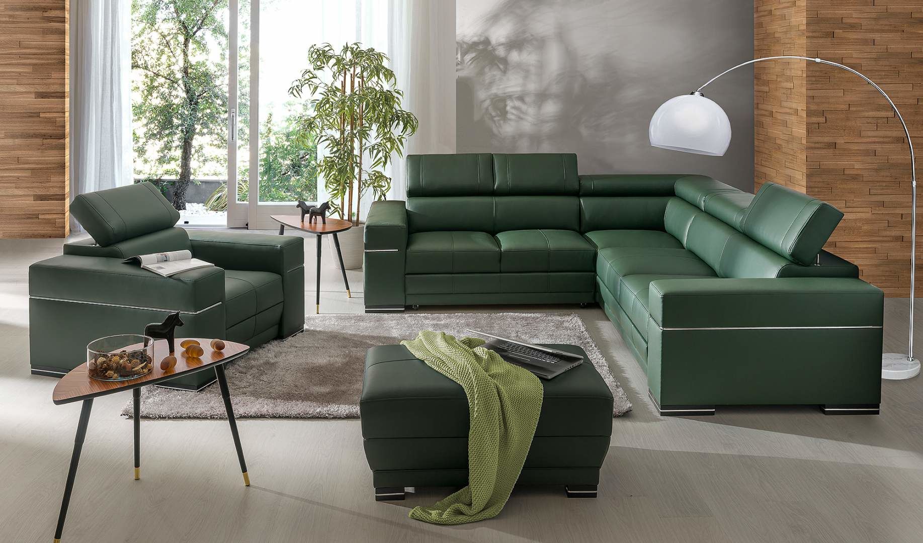 Kožená sedací souprava PARIS 3