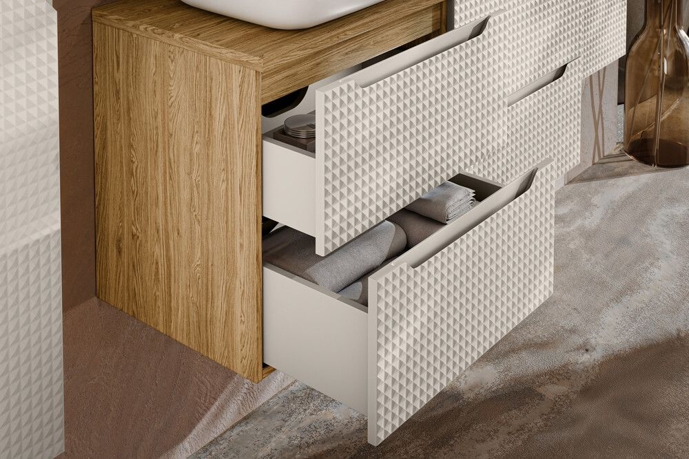 Koupelnová sestava LUXOR BÉŽOVÁ 190