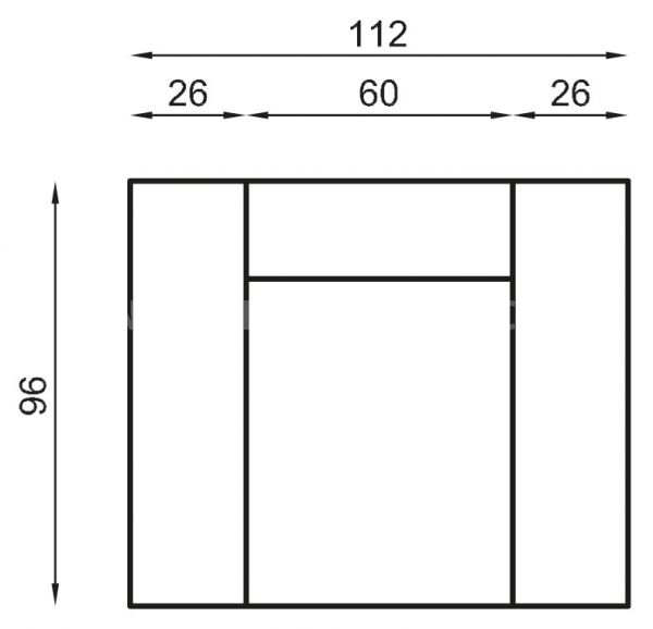 Kožené křeslo OSCAR