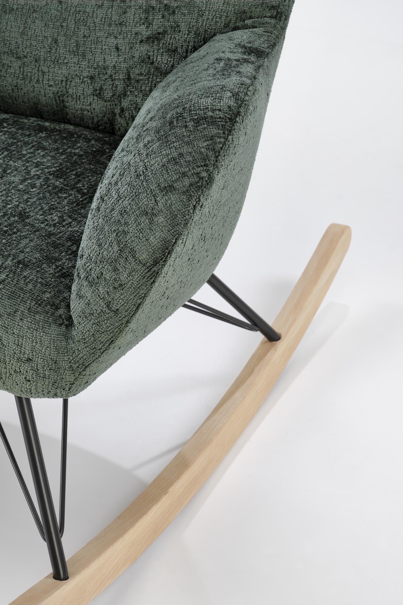 Houpací křeslo CASTRO zelená