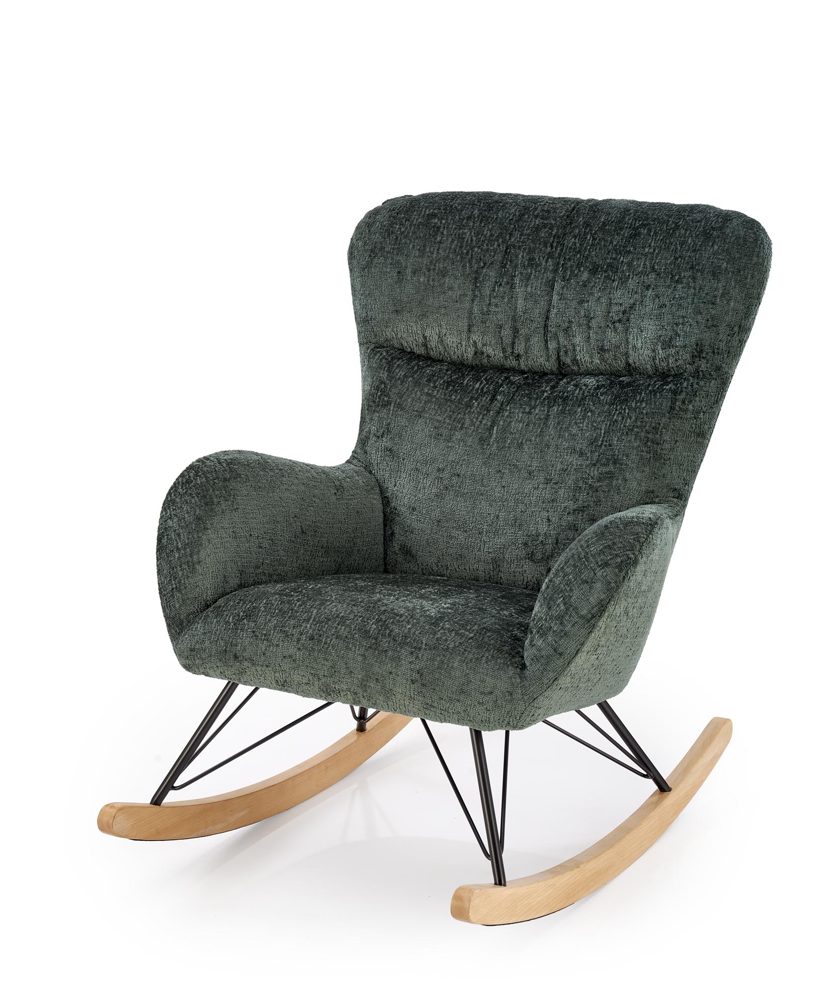 Houpací křeslo CASTRO zelená