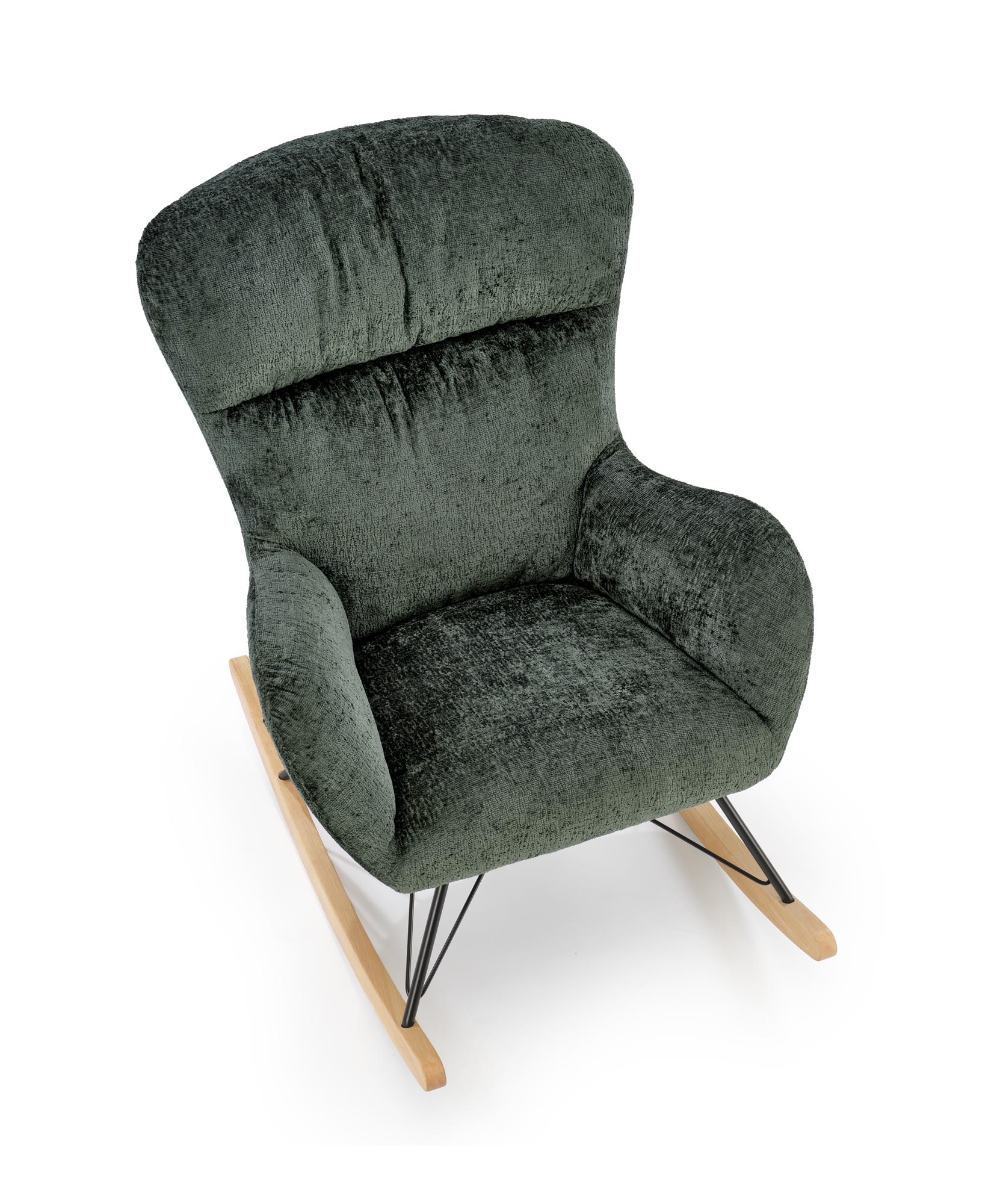 Houpací křeslo CASTRO zelená