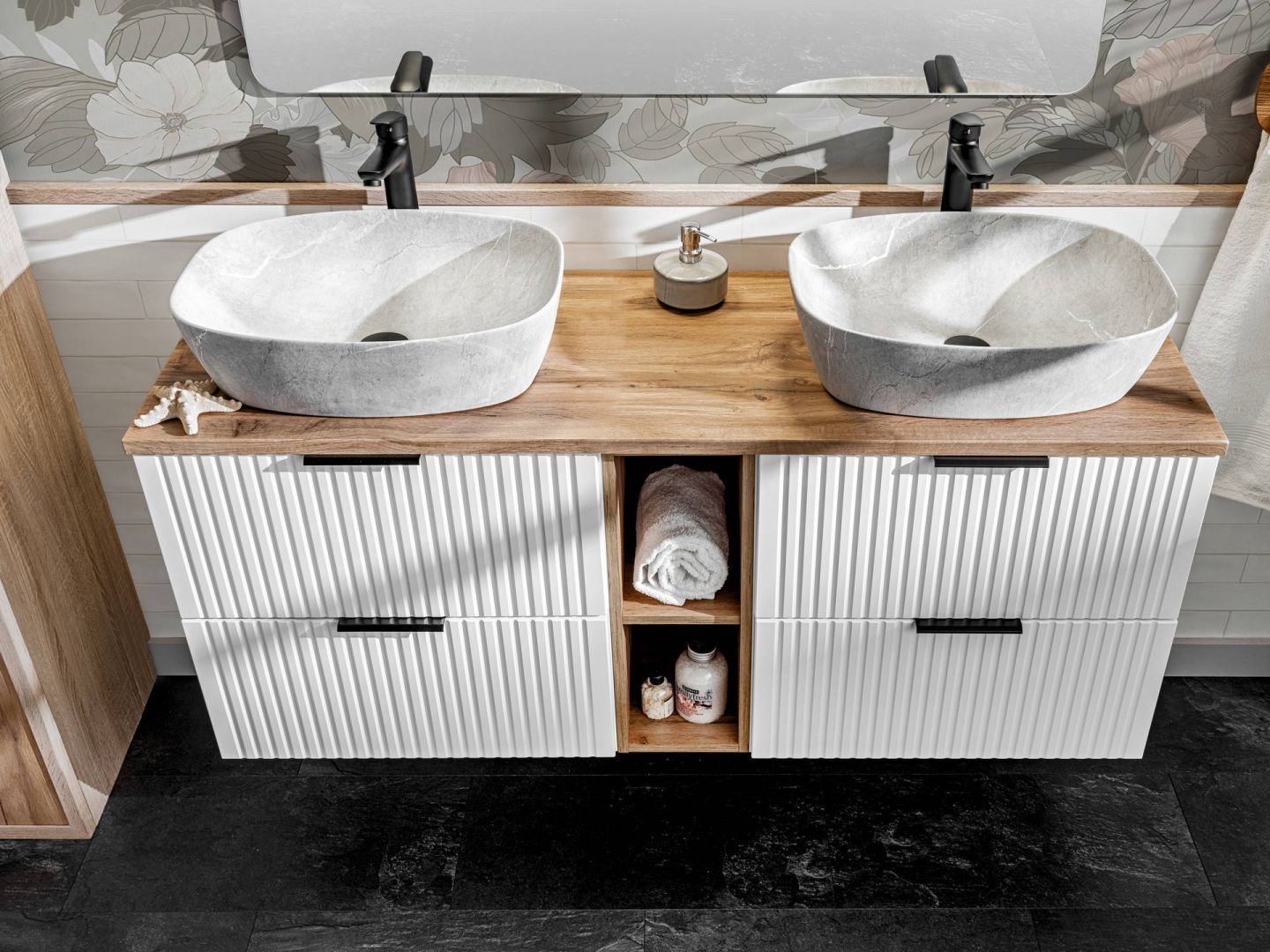 Koupelnová sestava ADELLE BÍLÁ 140