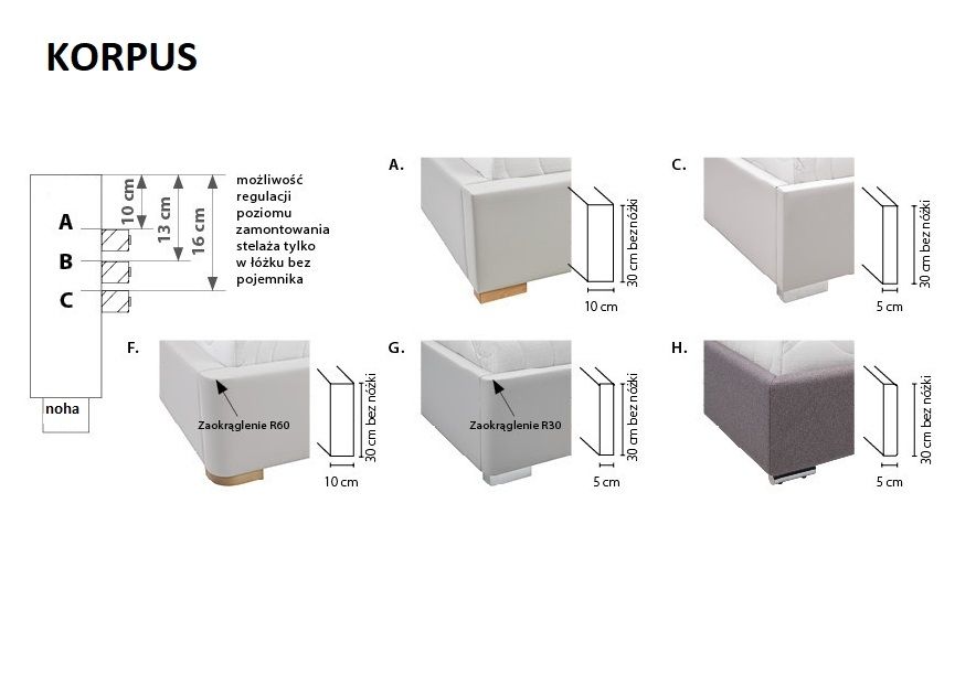 Manželská postel MINI-MAX 2700