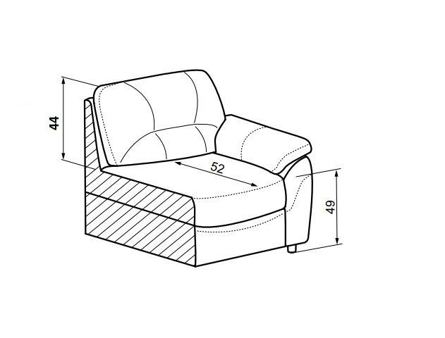 Kožená sedací souprava BALTIKA 2