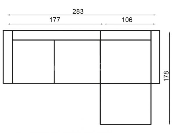 Kožená sedací souprava PARIS 2