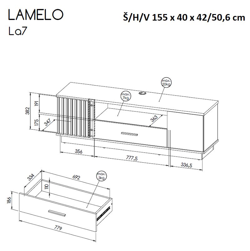 Obývací pokoj LAMELO
