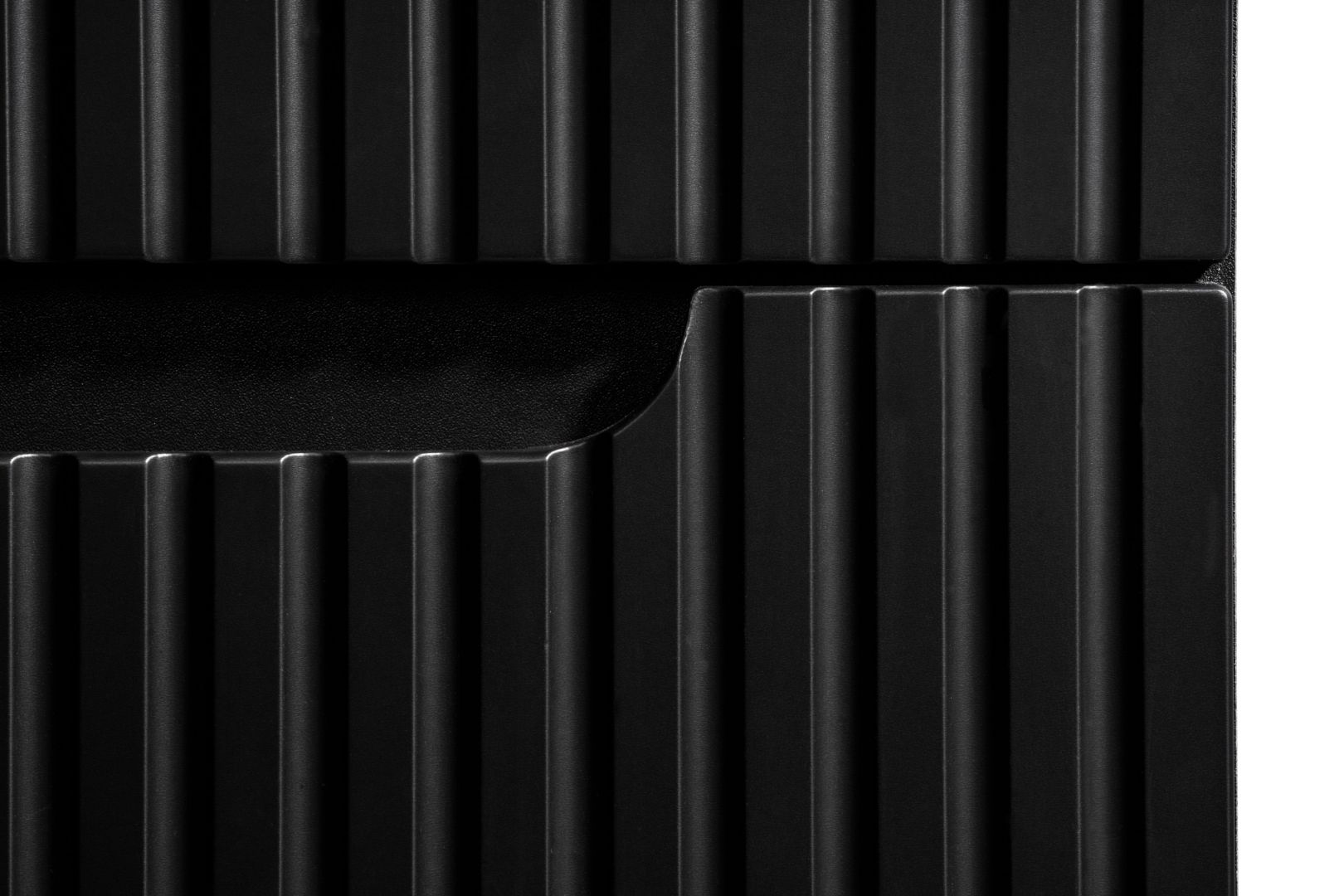 Koupelnová skříňka NOVA ČERNÁ 83-20 1D - závěsná