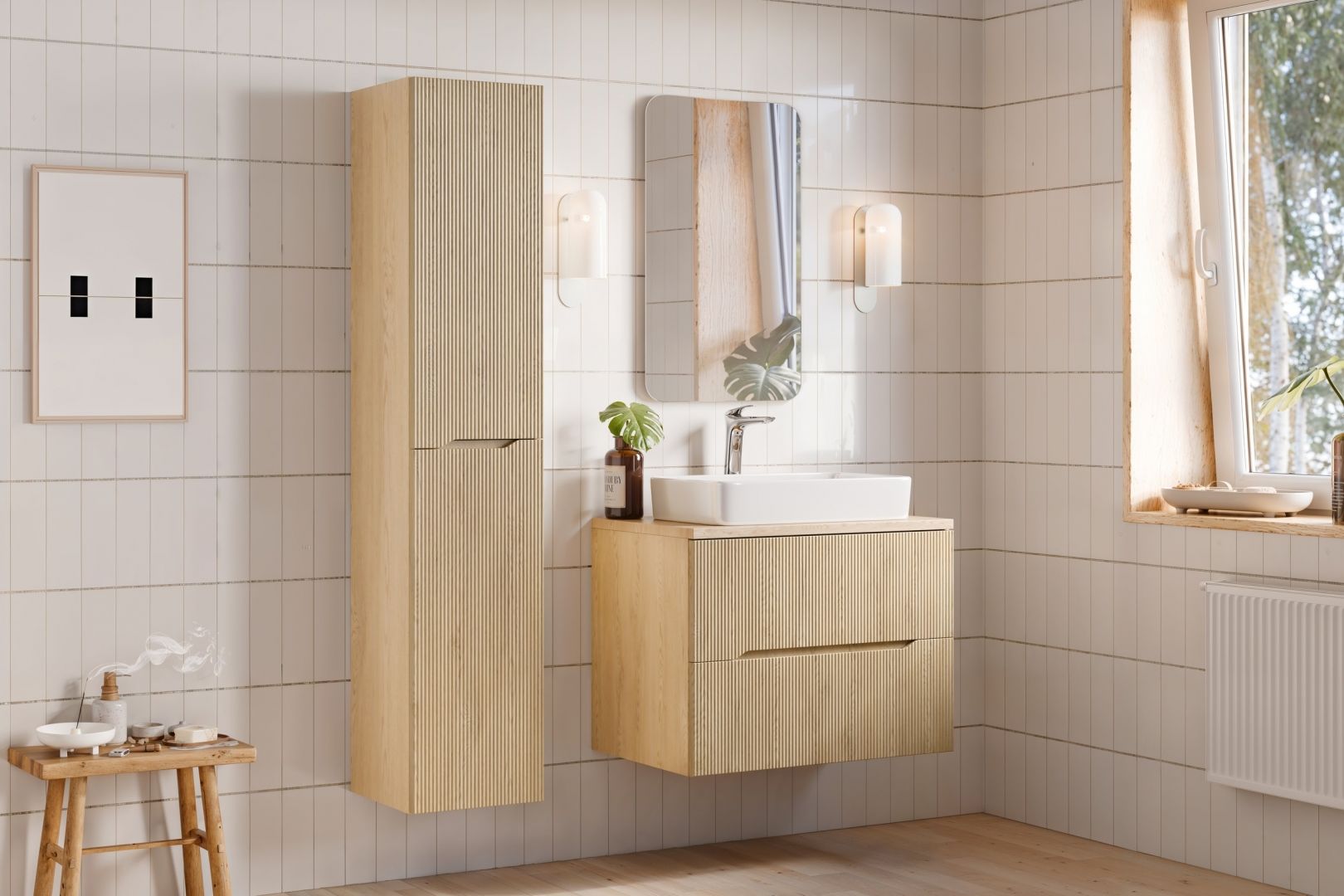 Koupelnová skříňka NORDIC 82-80 - pod umyvadlo 80