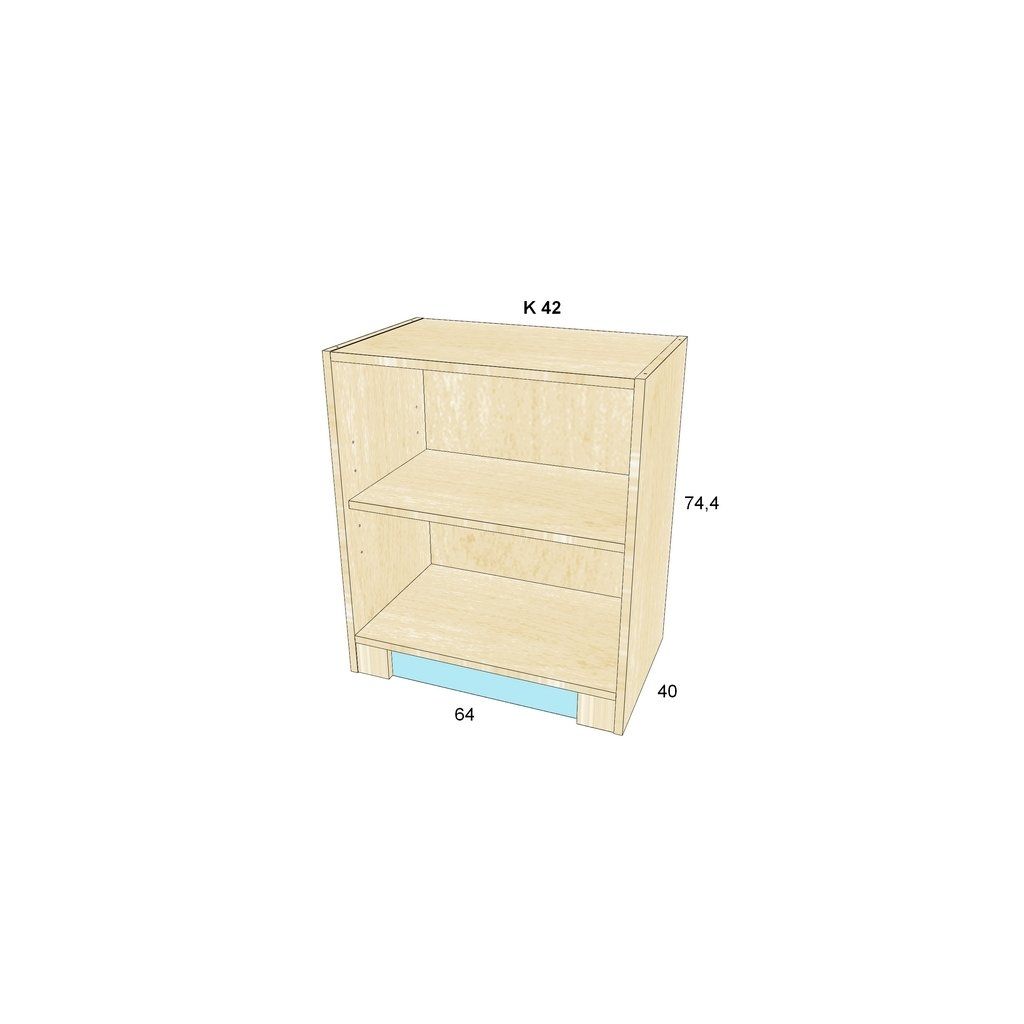 Policový regál BOŘEK K 42