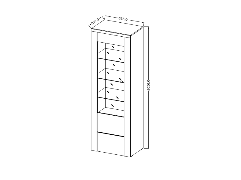 Obývací sestava LARONA Dub Lefkas