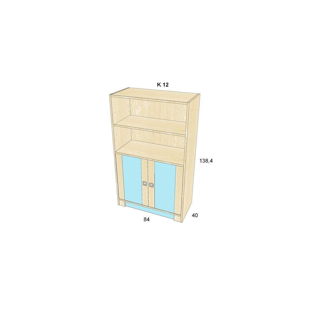 Kombinovaná skříňka BOŘEK K 12