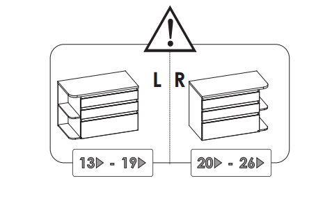 Koupelnová skříňka PLATINIUM 820 - pod umyvadlo 94