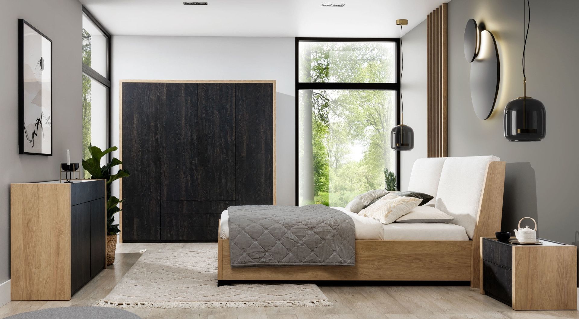 Manželská postel MODELO