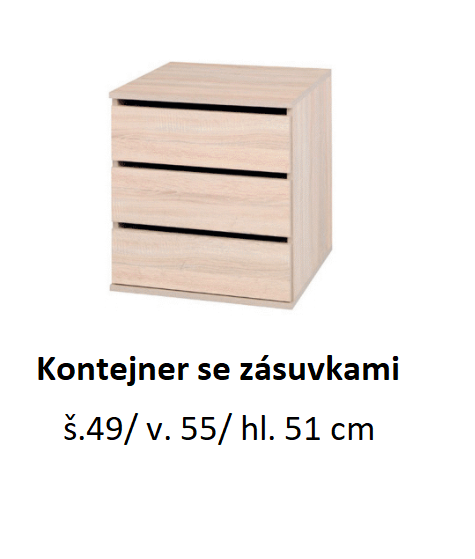 Šatní skříň DION II.